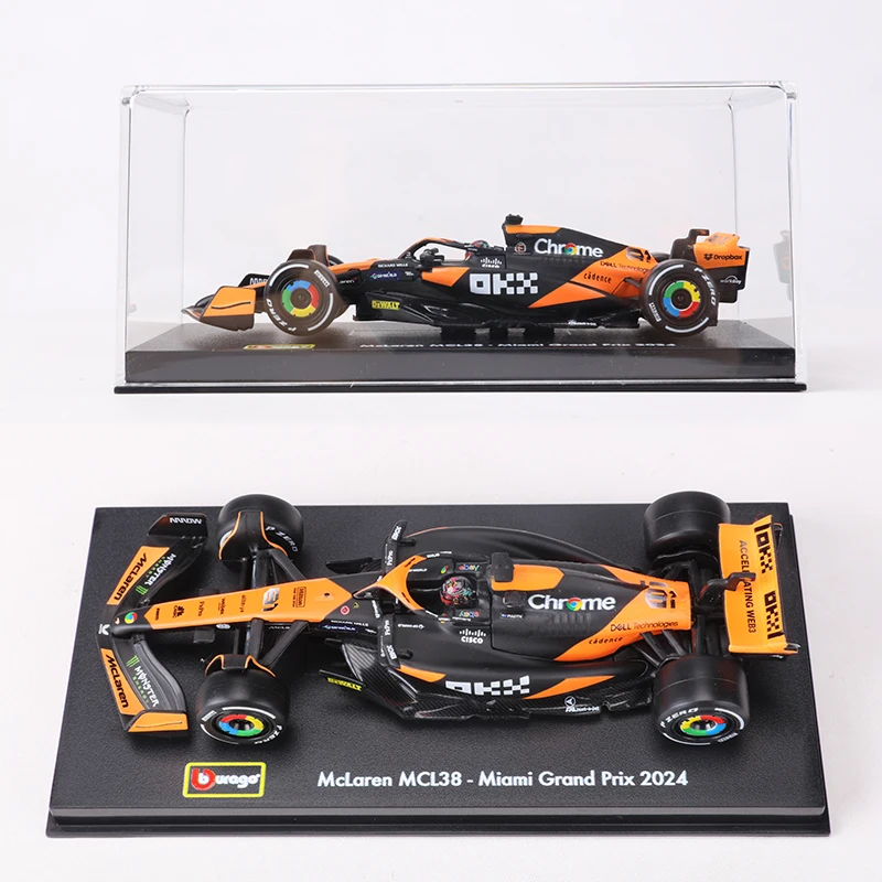 Bburago 1:43 McLaren MCL38 F1 Model Car No.81 7 Bburago 1:43 McLaren MCL38 F1 Model Car No.81 - Image 7