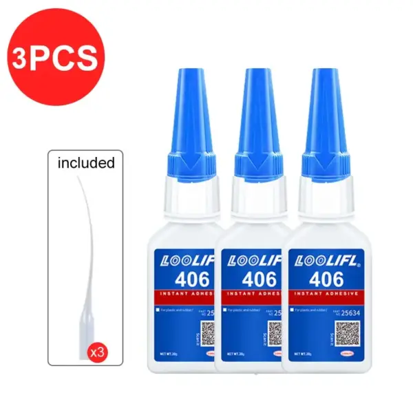 LOOLIFL 20ml 406 Super Strong Instant Glue - Image 9