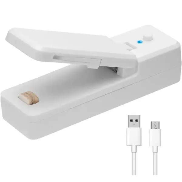 Mini Portable Bag Sealer 2-in-1 for Food Storage - Image 8
