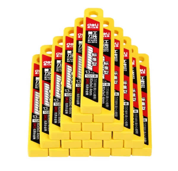 Deli 2012 9MM Utility Knife Blades 10-Pack - Image 5