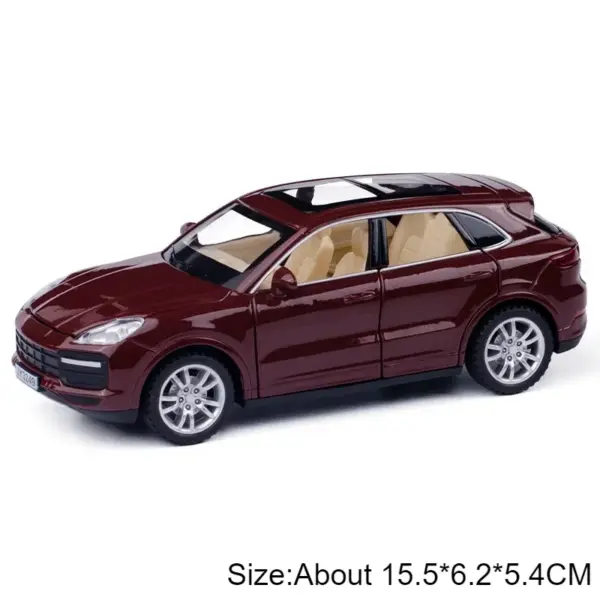 1:32 Scale Cayenne Turbo & 911 GT3 Car Models - Image 10
