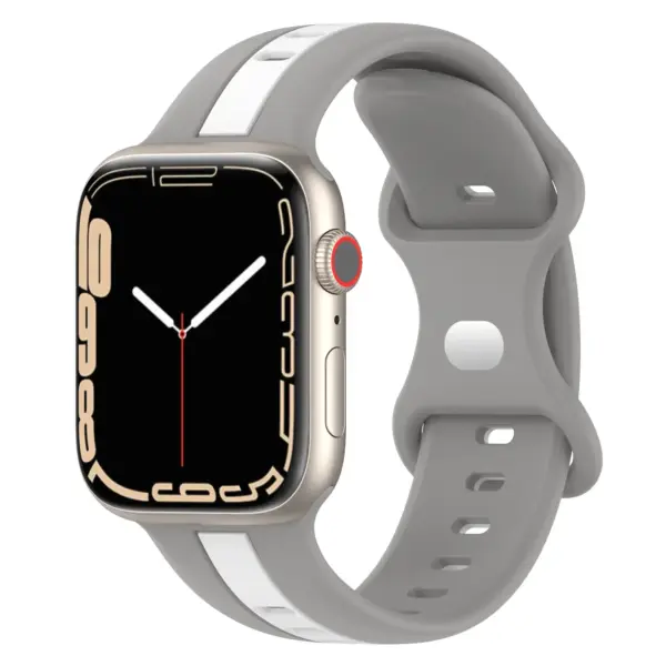 Silicone Sport Loop Strap for Apple Watch Series 10-2 - Image 10