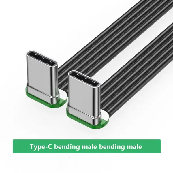 USB 3.1 Type-C Flat Right-Angle Cable 40K 60Hz - Image 10