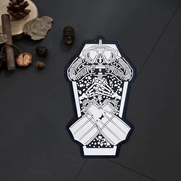 Frogman 3D PVC Patch for Tactical Gear - Image 4