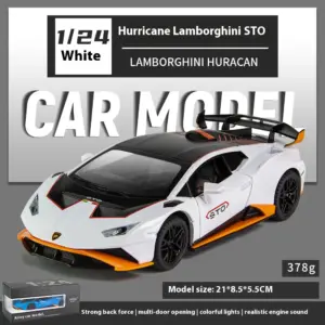 1:24 Lamborghini Huracan STO Diecast Model 21 Sb981fdb968fe47888d31cf7cd33fad15c