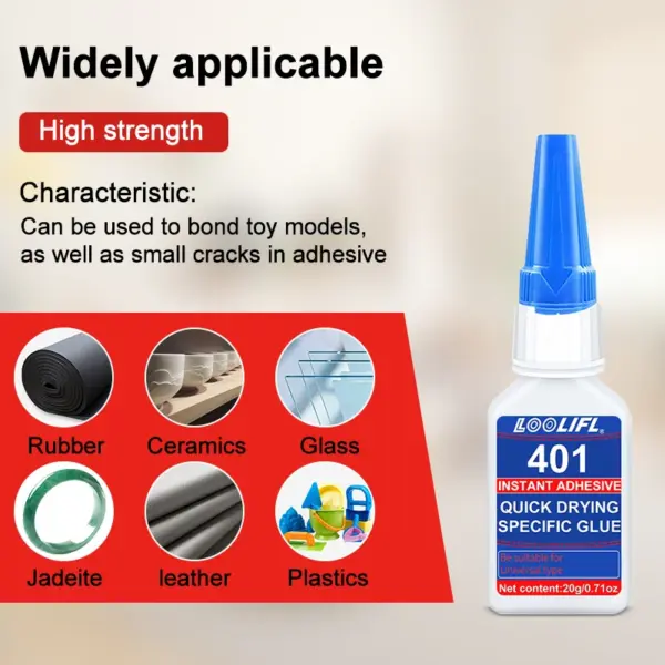LOOLIFL 20ml Universal Liquid Glue for Repairs - Image 3
