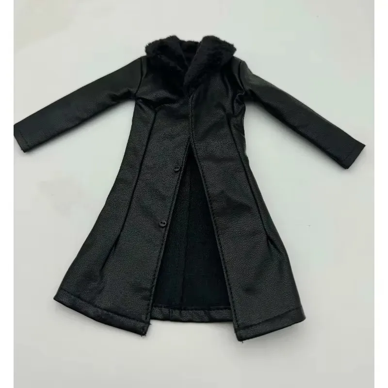 1/6 Scale Black PU Leather Windbreaker for Action Figures 7 1/6 Scale Black PU Leather Windbreaker for Action Figures - Image 7