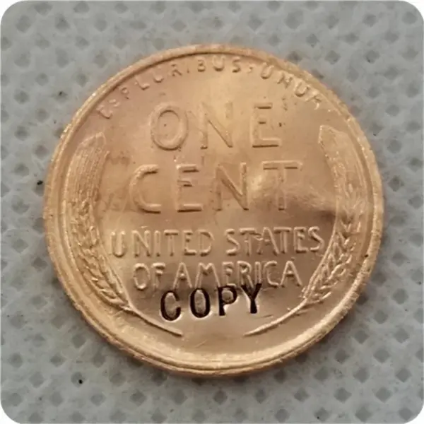 1955 Lincoln Wheat Cent Replica Coin - Image 2