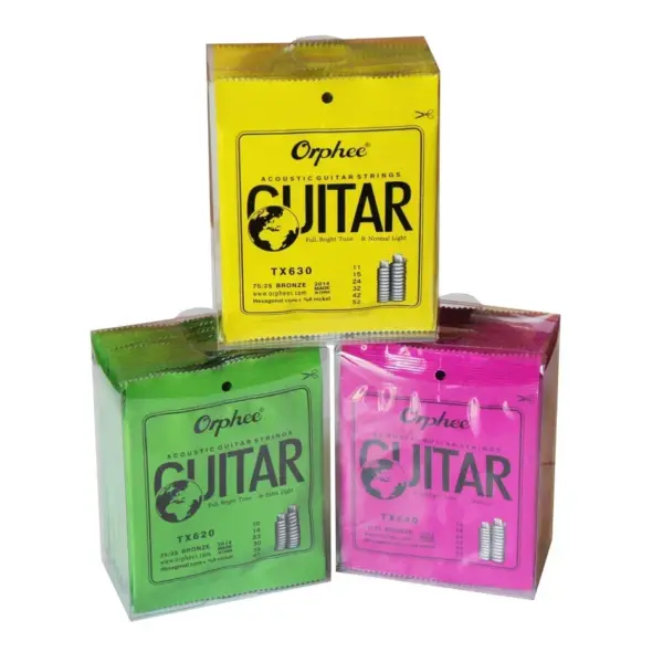 Orphee TX620/630/640 Acoustic Guitar Strings Set - Image 2