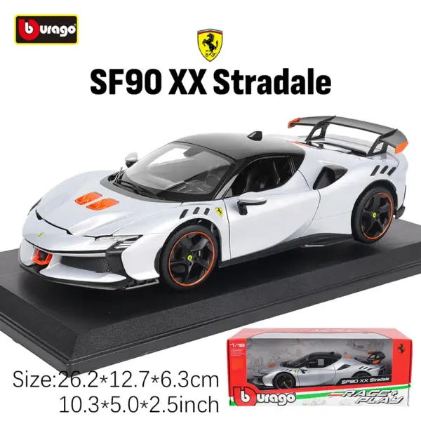 Bburago 1:18 Ferrari SF90 XX Stradale Model - Image 18