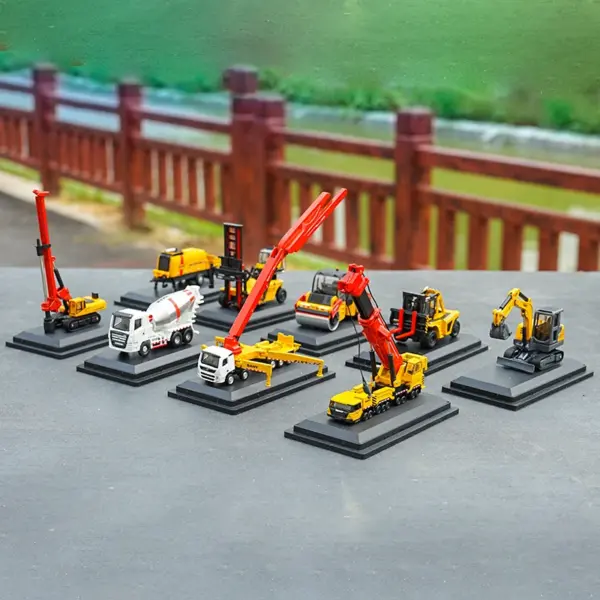 Mini Alloy SANY Crane Excavator Model 1:87 - Image 2