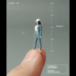 1:64 Resin Miniature Cowgirl Scene Figure 10 Sba28b05e9c744011b097c8ddde422a4a1 1