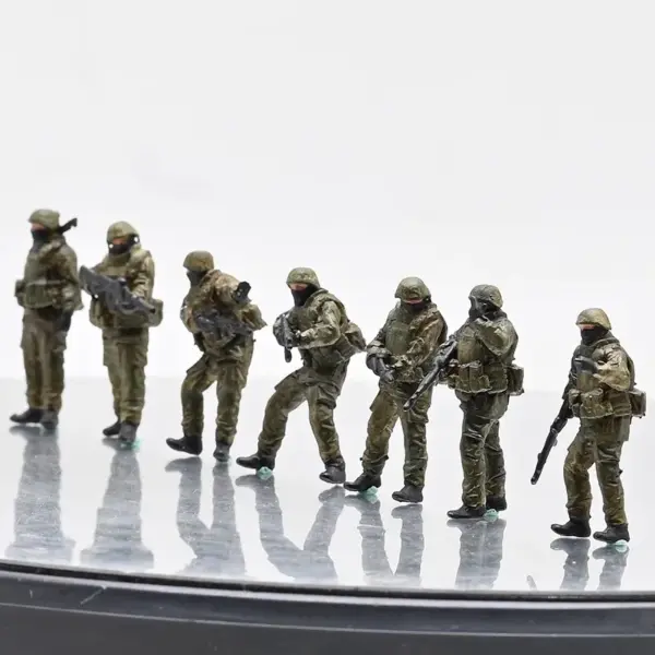 1:72 Scale Russian Military Police Action Figures Set - Image 2