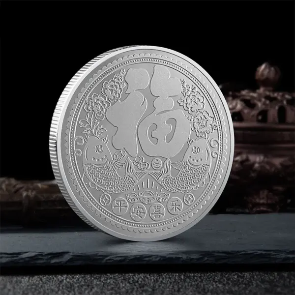 Chinese Lucky Cat Coins Souvenir Collectible - Image 4