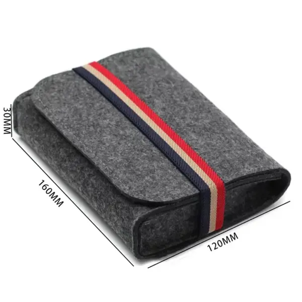 Felt Storage Bags for Watch and Makeup Organizer - Image 6