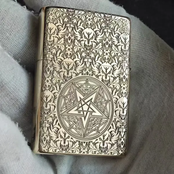 ZORRO Copper Windproof Kerosene Lighter - Image 12