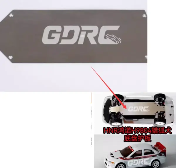 HNR H9804 FOXHOUND 1/10 Brushless RC Car - Image 8