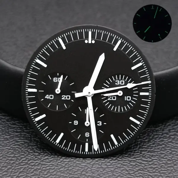 Green Luminous Dial Hands for VK63 Watch Model - Image 3