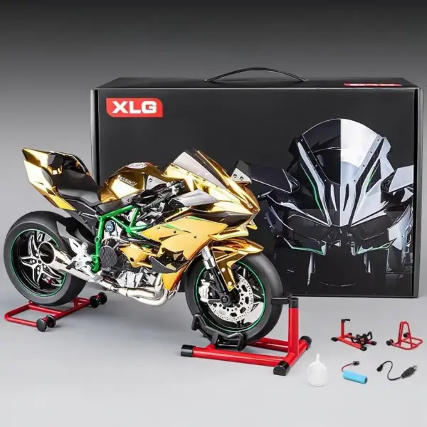 Kawasaki H2R 1:6 Diecast Motorcycle Model - Image 10