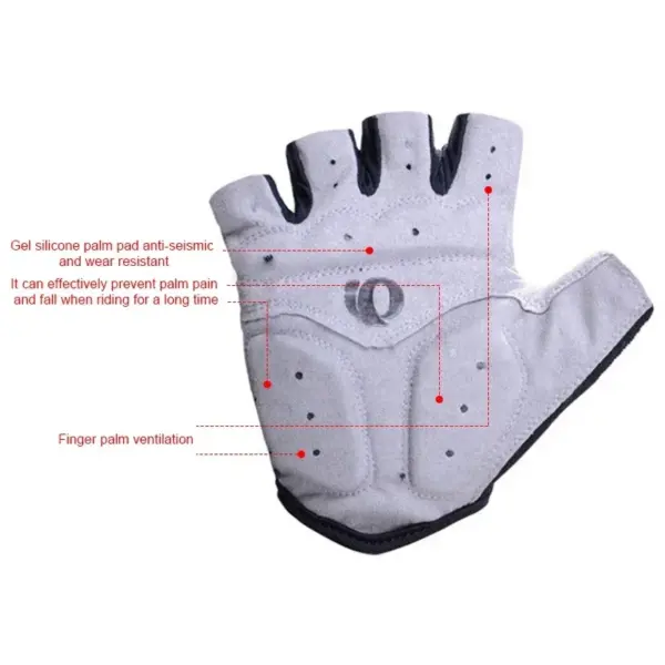 Half Finger Gel Cycling Gloves for Men - Image 3