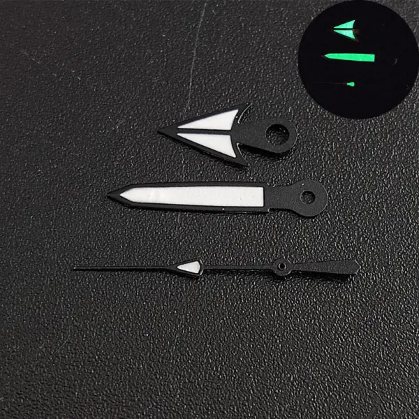 Green Super Luminous Watch Hands for NH 35 NH36 Movements - Image 4
