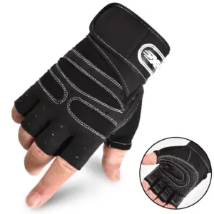 Men's Unisex Breathable Cycling Gloves Model: Fitness Half Finger Gloves 27 Sbb5e9ba9ad694a06b825a39e842103c2I 2