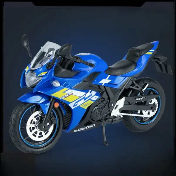 1/12 Suzuki GSX250R Diecast Motorcycle Model - Image 8