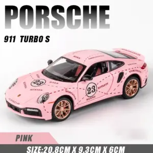 1:24 Porsche 911 Turbo S Diecast Model Toy 12 Sbbc6f026fadd4d6f9d60769126e31230b