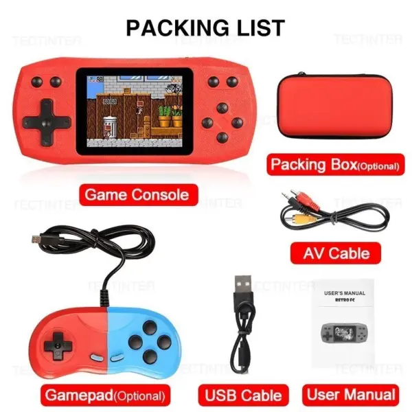 Retro Handheld Game Console with 620 Classic Games - Image 6