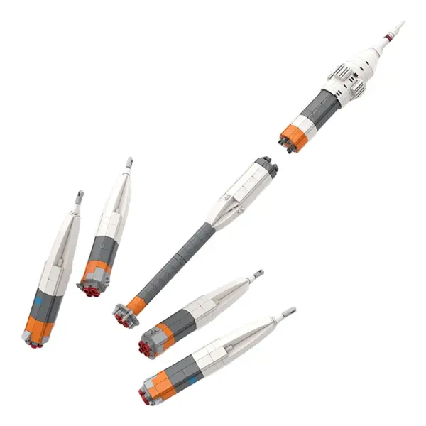 MOC Ultimate Soyuz Rocket Building Set 1:110 Scale - Image 4