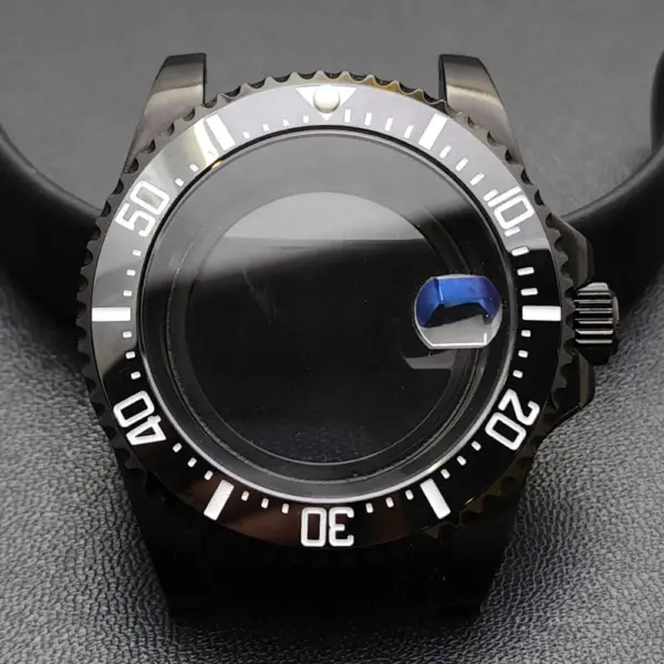 GMT 40.5MM Bidirectional Sapphire Watch Case for NH34 NH35 - Image 50