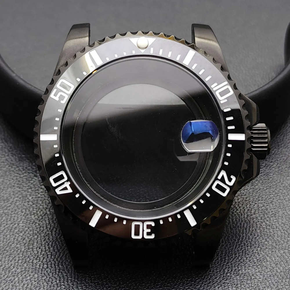 GMT 40.5mm Bidirectional Sapphire Watch Case for NH34/NH35 50 GMT 40.5mm Bidirectional Sapphire Watch Case for NH34/NH35 - Image 50