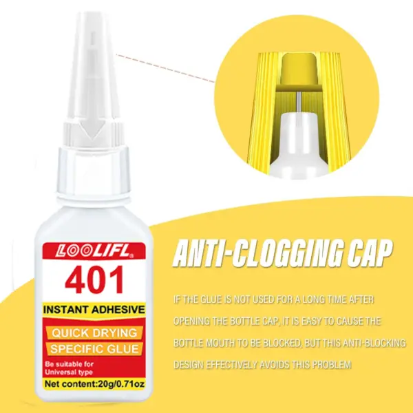 LOOLIFL 401 Instant Fast-Drying Super Glue - Image 3