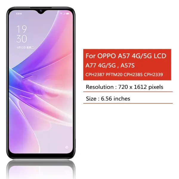 OPPO A57/A77 4G/5G LCD Display Screen Replacement - Image 2