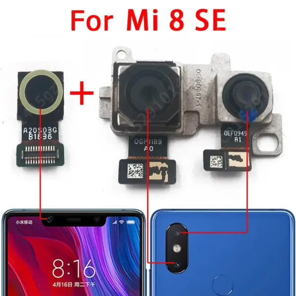 Xiaomi Mi 8 Lite Rear Front Camera Module Replacement - Image 5