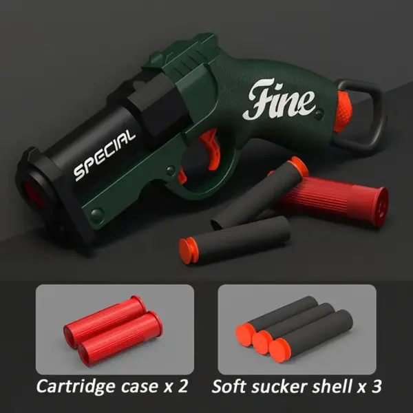 Mini S686 Soft Bullet Launcher Toy Gun - Image 8