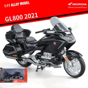 1:11 Honda Gold Wing GL800 Alloy Die Cast Motorcycle Model 23 Sbcc840931960479182d98dc3ddf960aaM 2