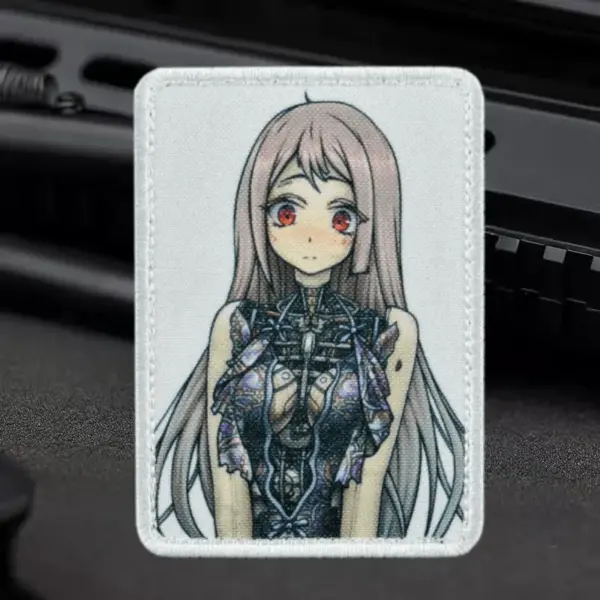 Anime Girl Tactical Morale Patch for Clothing - Image 6