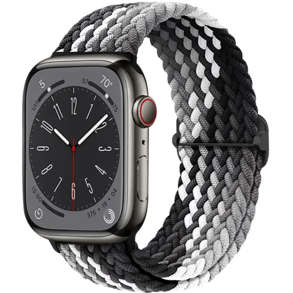 Braided Nylon Solo Loop for Apple Watch Series 1-6 - Image 8