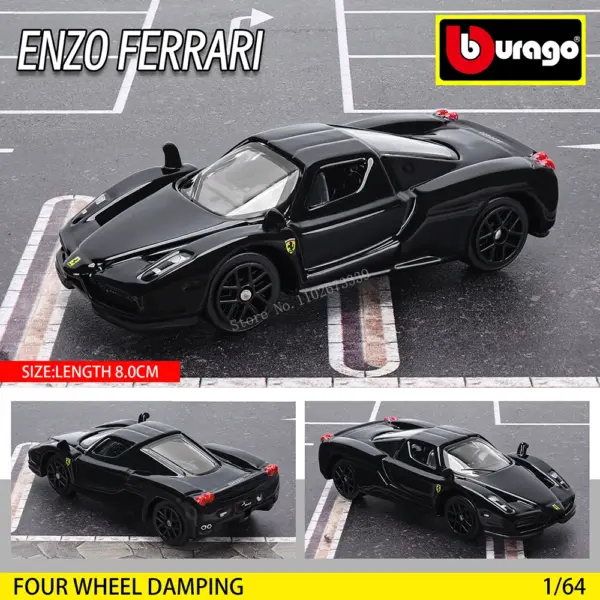 Ferrari 1:64 Diecast Model Car Toy for Collectors - Image 6