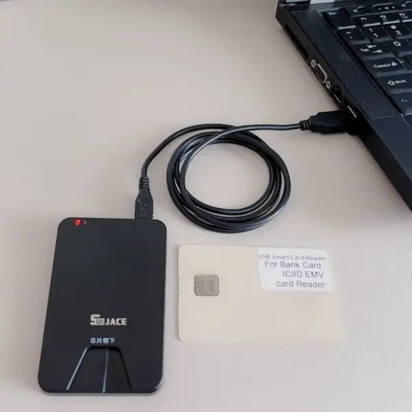 USB Smart Card Reader HHD02 for Bank and IC Cards - Image 6
