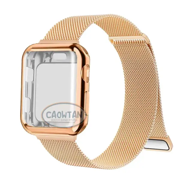 Milanese Loop & Case for Apple Watch Series 10/9/8/7/6/5/4/3/SE - Image 12