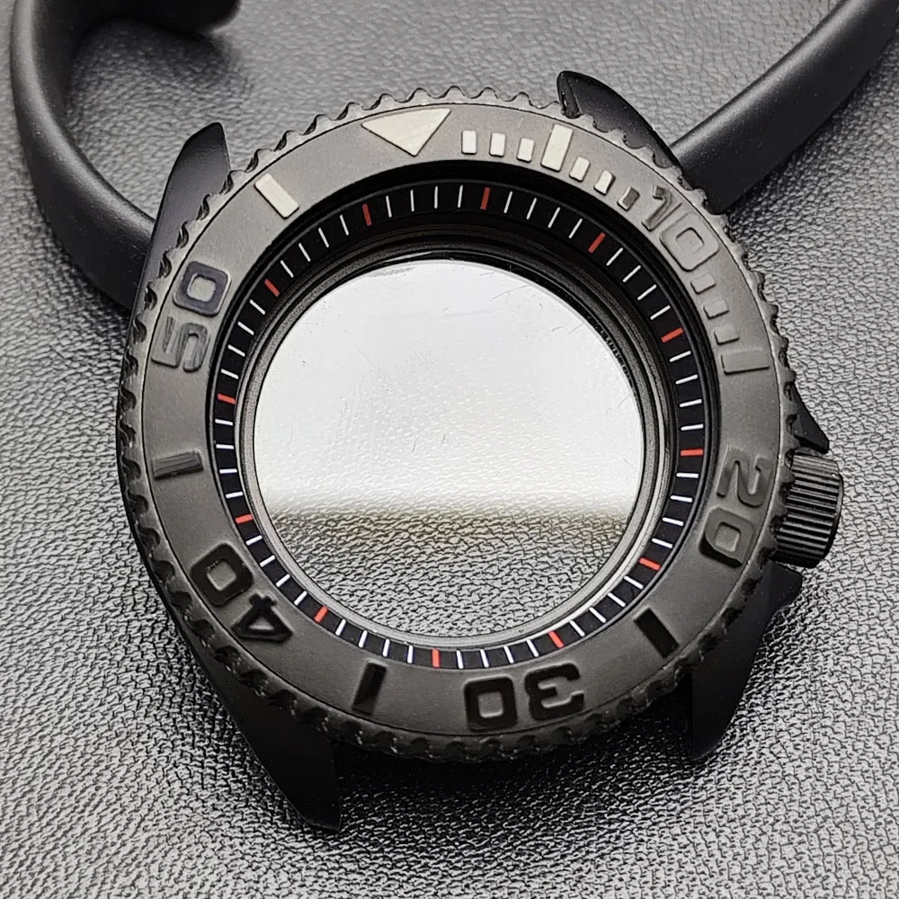 42mm Black Matte Watch Case for NH35 Movement 83 42mm Black Matte Watch Case for NH35 Movement - Image 83