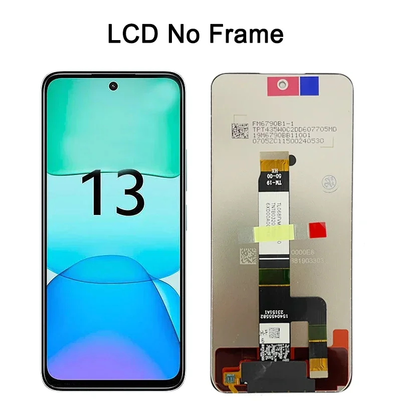 OEM Xiaomi Redmi 13 LCD Touch Screen Assembly 4 OEM Xiaomi Redmi 13 LCD Touch Screen Assembly - Image 4