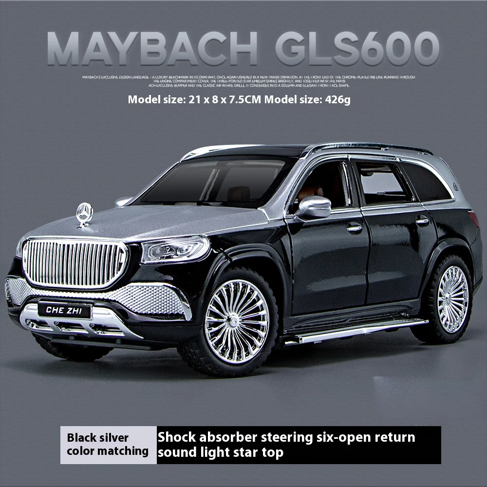 Mercedes Benz Maybach GLS600 Diecast Model SUV 9 Mercedes Benz Maybach GLS600 Diecast Model SUV - Image 9