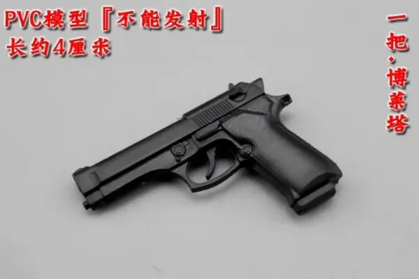 1/6 Scale P38 PPK Mini Metal Revolver Model for Dioramas - Image 35
