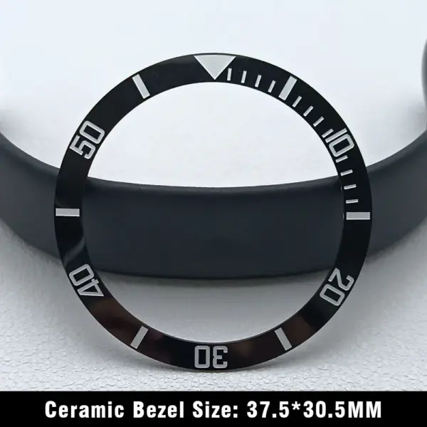 37.5mm Sloping Ceramic Watch Bezel Insert Replacement - Image 8