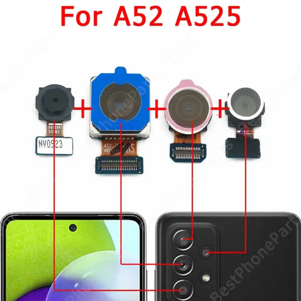 Samsung Galaxy A52 Rear Camera Module Replacement - Image 5