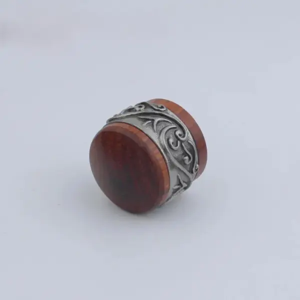Red Sandalwood Ebony Guitar Knob WK012 - Image 5