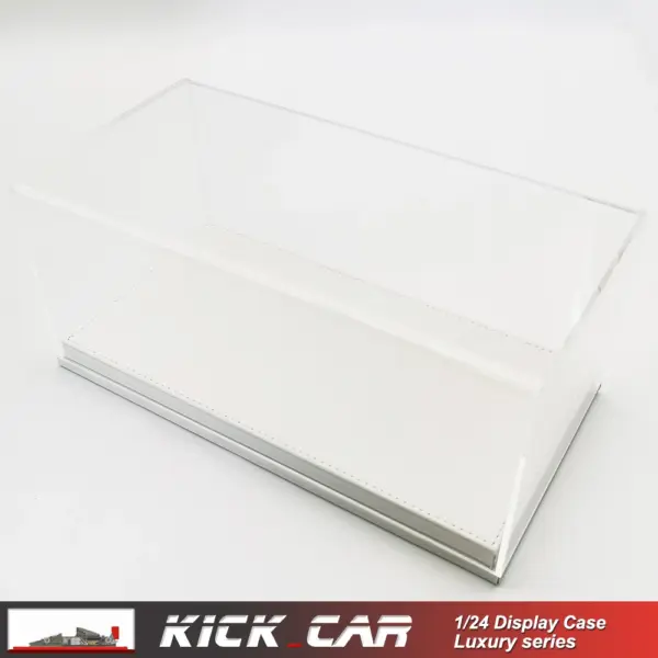 1/24 Model Car Display Case with Leather Base - Image 21